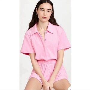 Good American Terry Cloth Romper